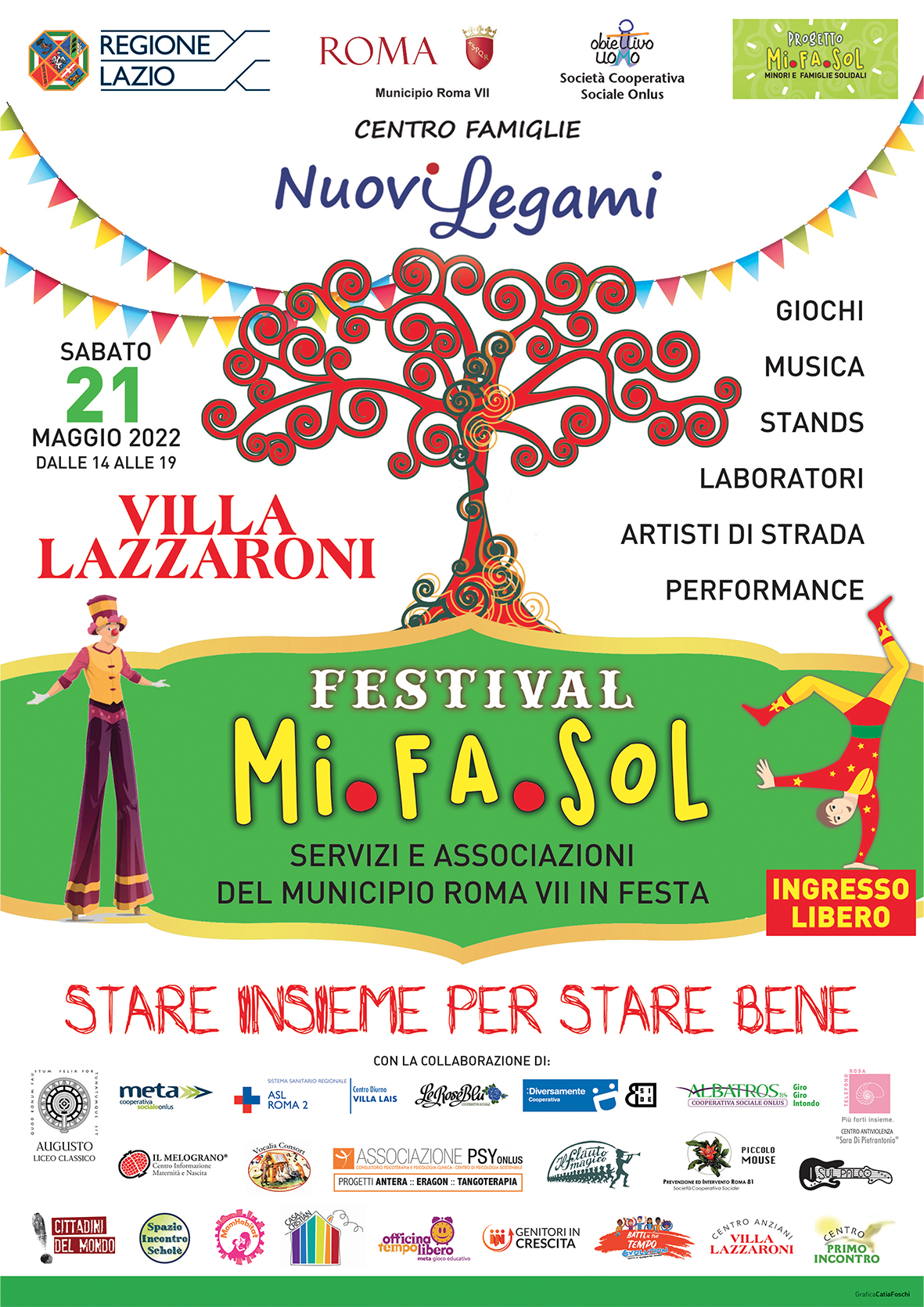 FESTIVAL MI.FA.SOL.Servizi ed Associazioni del Municipio Roma VII in Festa